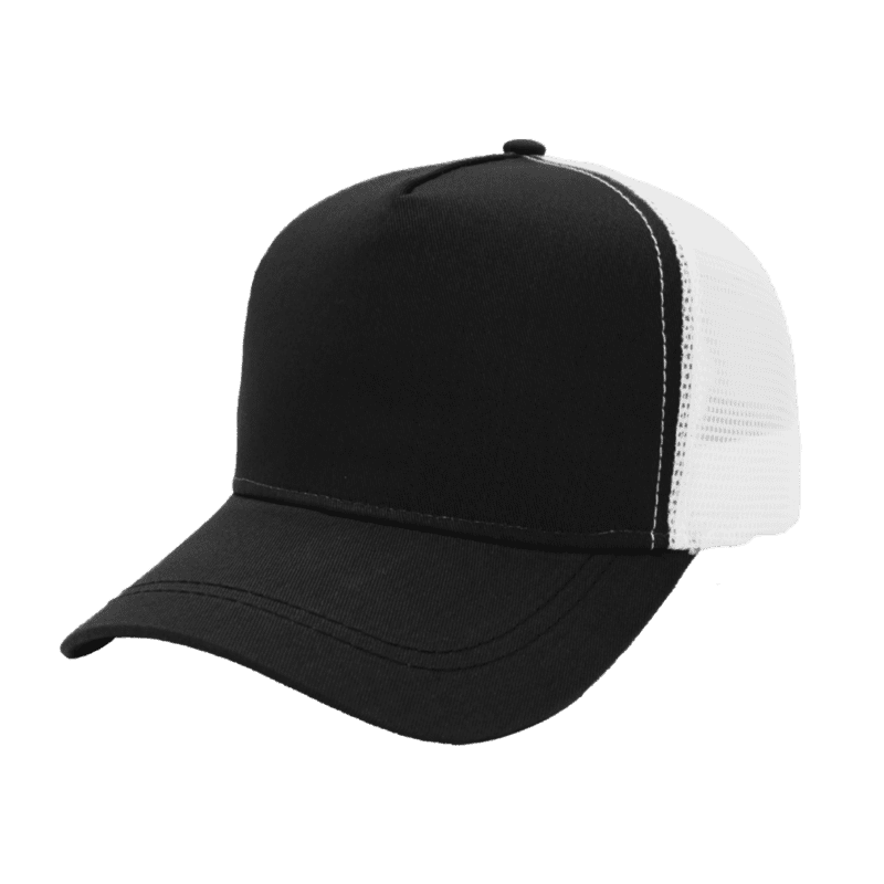 The-Cap-Company-Mac-Trucker-Black-White