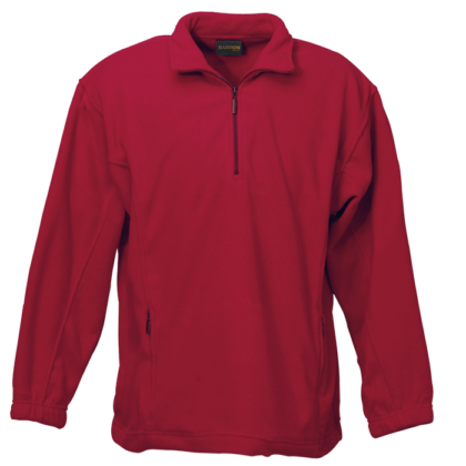 The-Cap-Company-Mens-Essential-Micro-Fleece-Long-Sleeve-Red