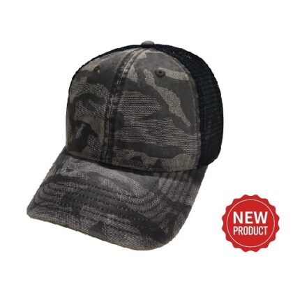 The-Cap-Company-Oilskin-Trucker-Cap-Black-Camo