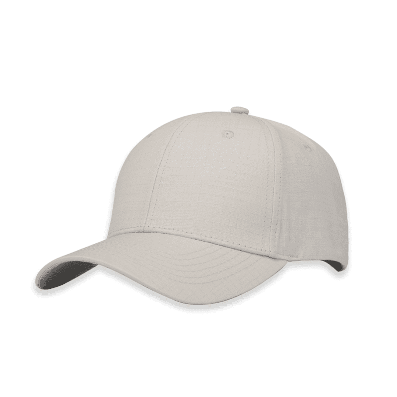 The-Cap-Company-Ripstop-6-Panel-Grey