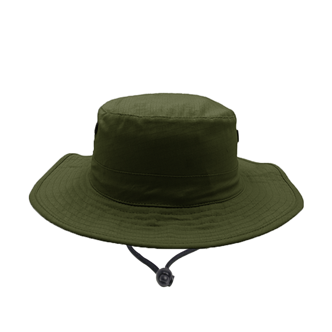The-Cap-Company-Ripstop-Bush-Hat-Green
