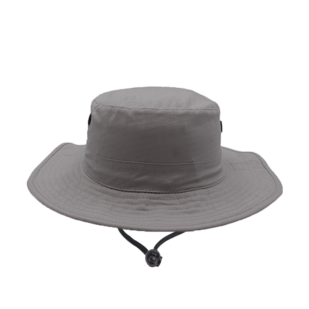 The-Cap-Company-Ripstop-Bush-Hat-Grey