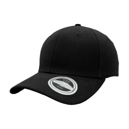 The-Cap-Company-Uflex-Prostyle-6-Panel-Fitted-Black