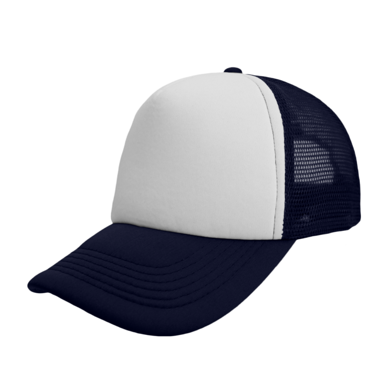 The-Cap-Company-Foam-Polysnap-Curved-Peak-Navy-White