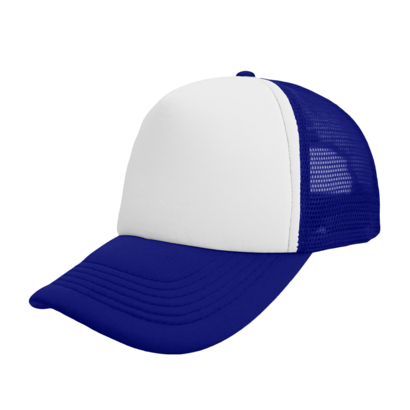 The-Cap-Company-Foam-Polysnap-Curved-Peak-Royal-White