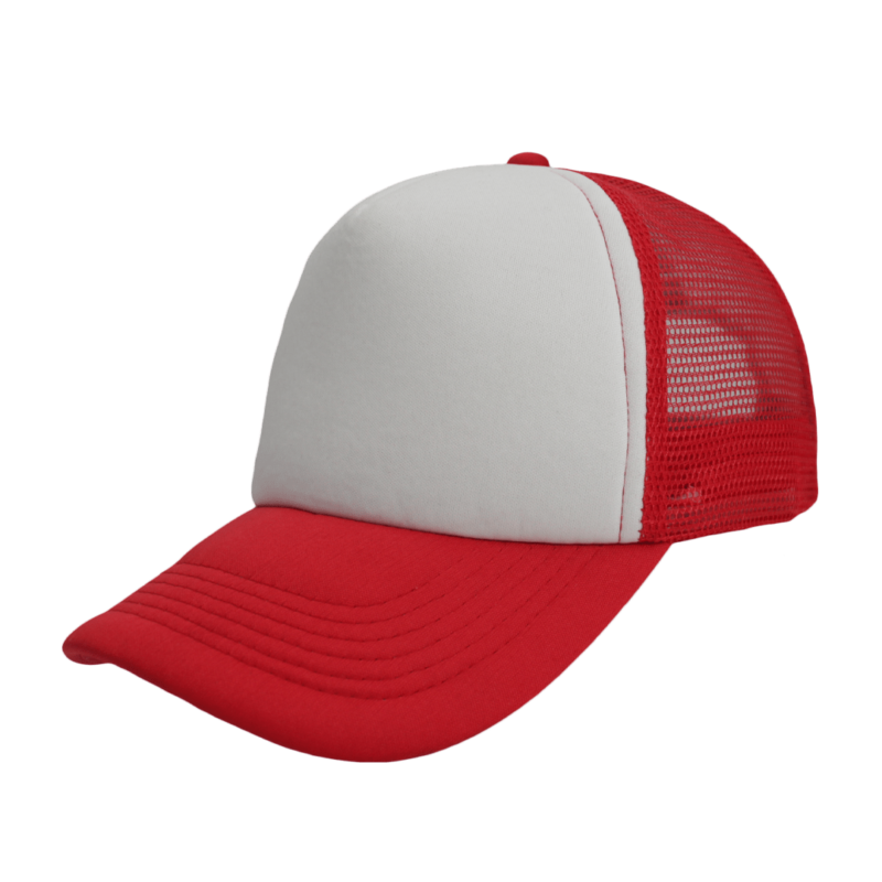 The-Cap-Company-Foam-Polysnap-Curved-Peak-White-Red