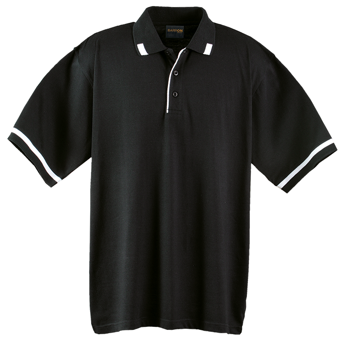 The-Cap-Company-Matrix-Golfer-Mens-Short-Sleeve-Black-White