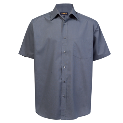 The-Cap-Company-Mens-Basic-Poly-Cotton-Lounge-Short-Sleeve-Grey