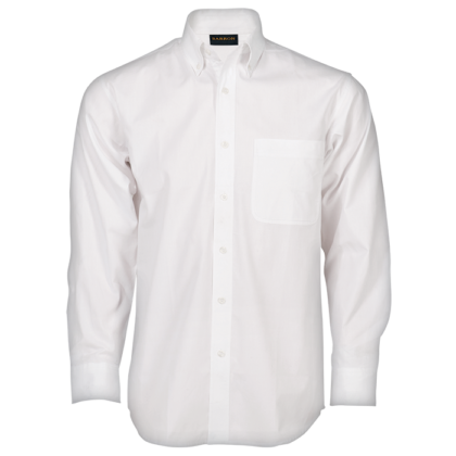 The-Cap-Company-Mens-Brushed-Cotton-Twill-Lounge-Long-Sleeve-White