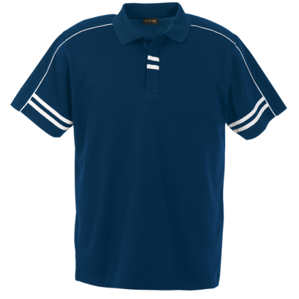 The-Cap-Company-Spirit-Golfer-Golf Shirt-Short-Sleeve-Navy-White