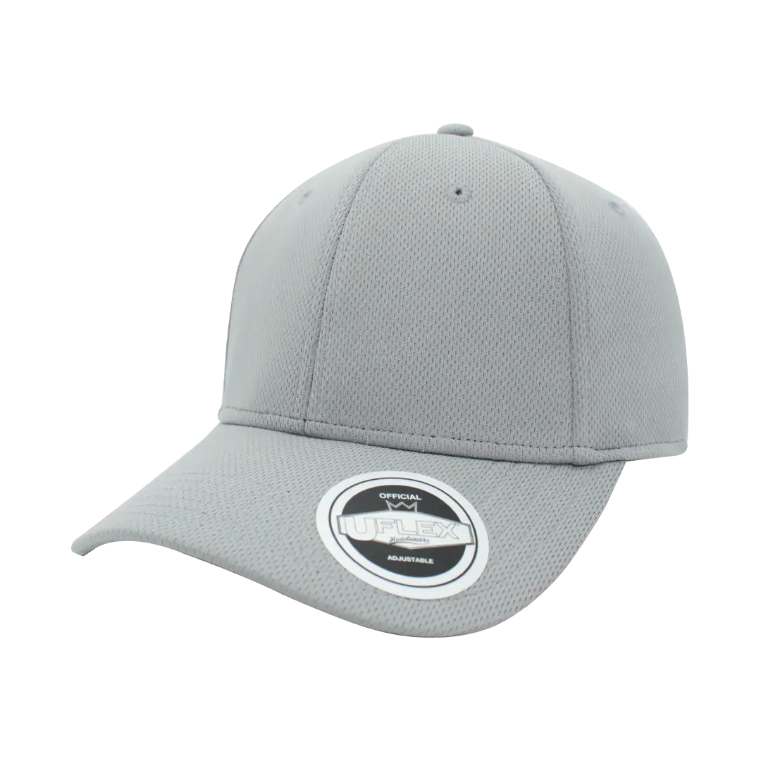 The-Cap-Company-Uflex-Poly-Recycled-Birdseye-Grey