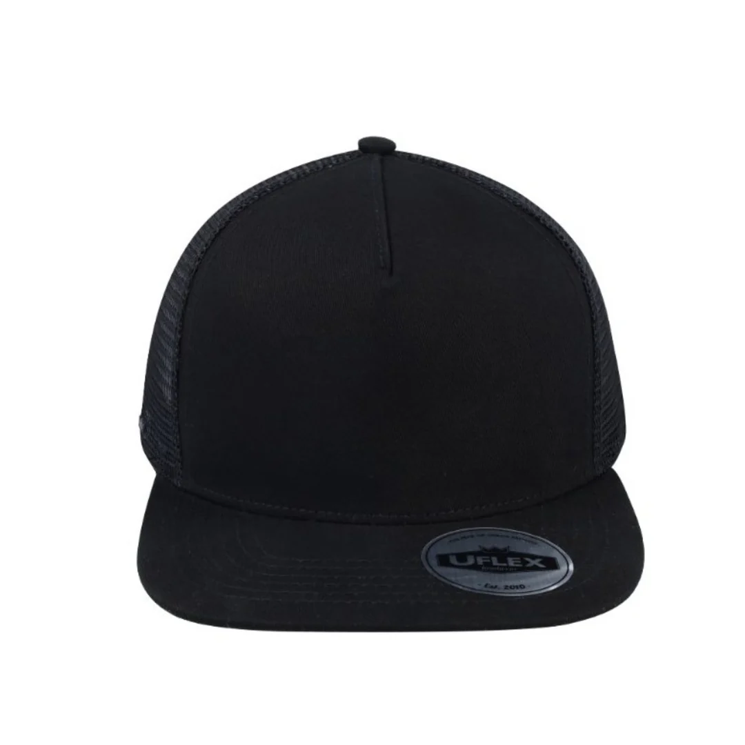 Uflex 5P Flat Peak Trucker Cap - Image 2