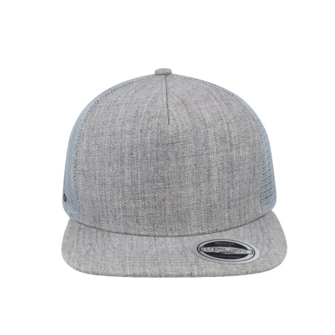 Uflex 5P Flat Peak Trucker Cap - Image 5