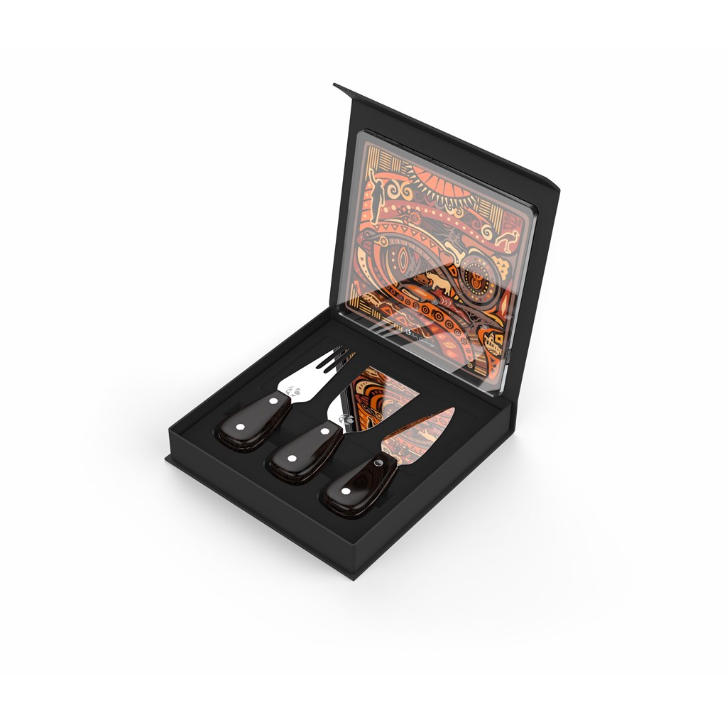 Andy Cartwright "I am South African" Cheese Set - Image 3