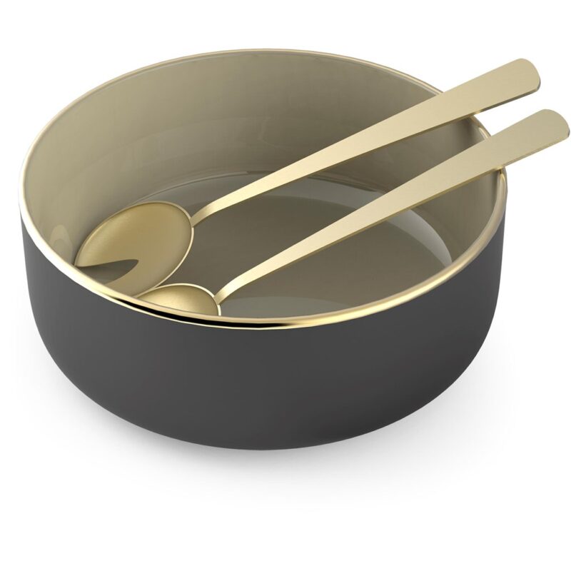 Andy Cartwright Afrique Dusk Salad Bowl & Servers Set - Image 6