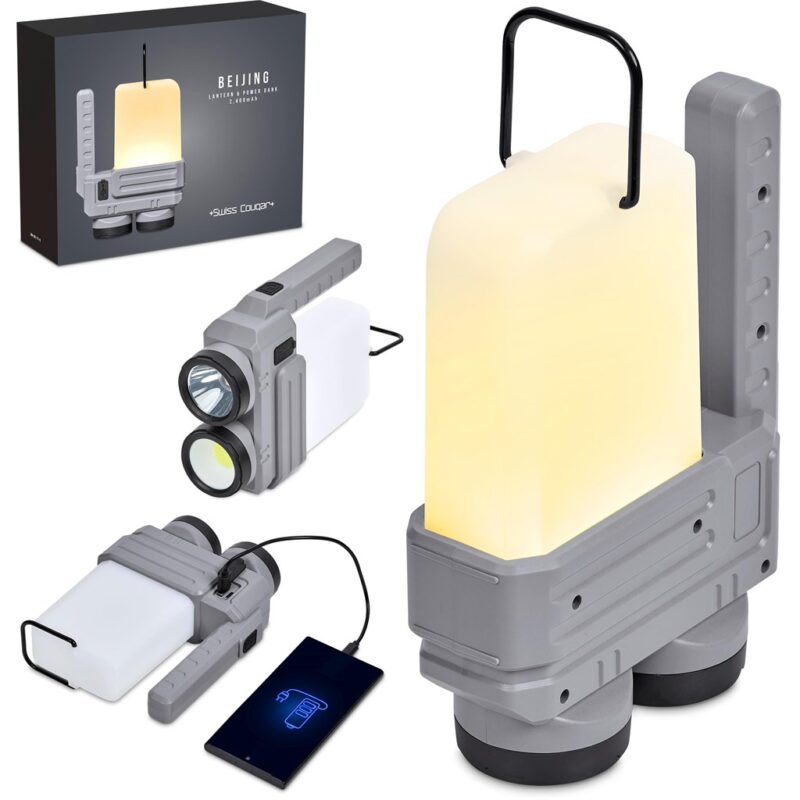 Swiss Cougar Beijing Lantern & Power Bank - 2,400mAh - Image 22