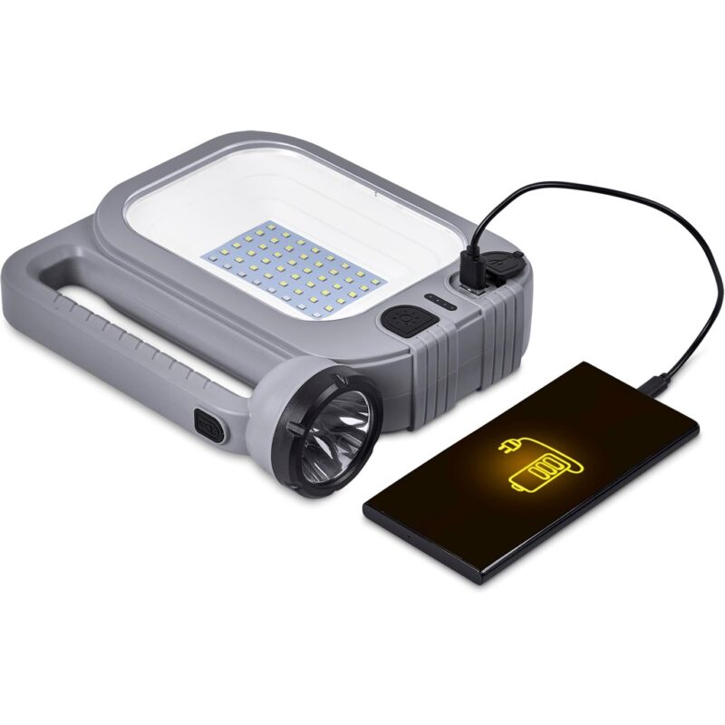 Swiss Cougar Hanoi Solar Lantern & Power Bank - 2.400mAh - Image 14