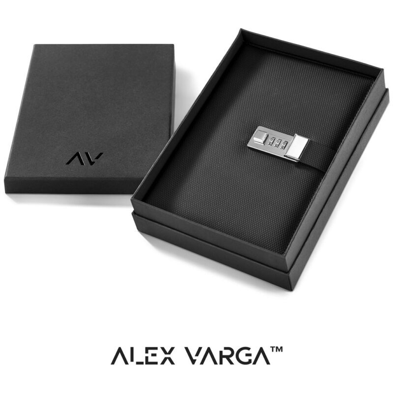 Alex Varga Chapman Code-Lock Hard Cover Notebook - Image 3