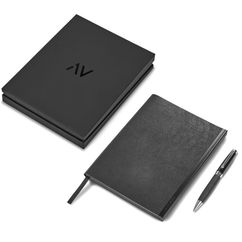 Alex Varga Corinthia Soft Cover Notebook & Pen Set - Image 7