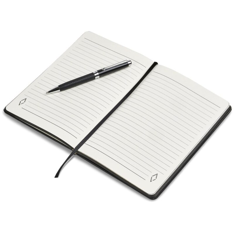 Alex Varga Corinthia Hard Cover Notebook & Pen Set - Image 5