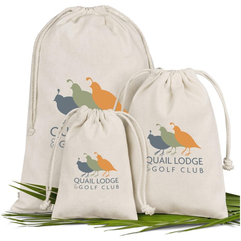 Okiyo Chikara Maxi Cotton Drawstring Pouch - Image 3