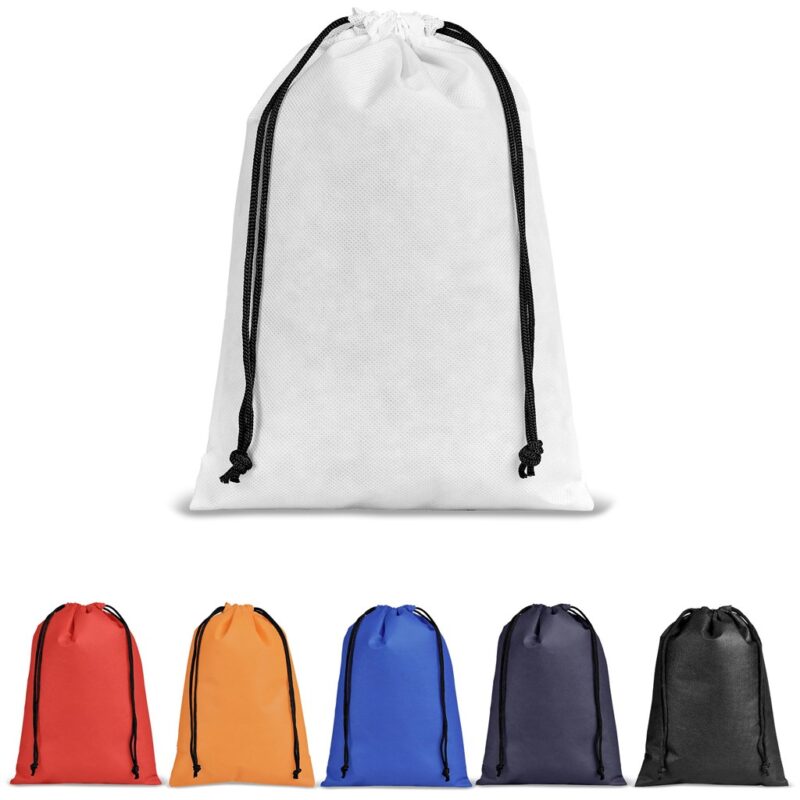 Quando Non-Woven Drawstring Pouch - Image 2