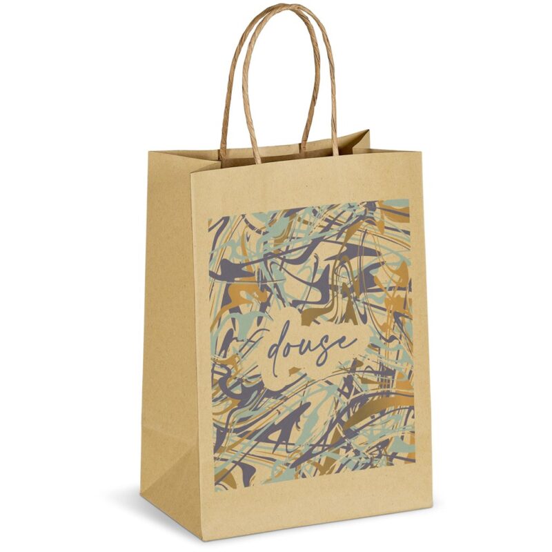 Altitude Ecological Digital Print Mini Paper Gift Bag 150gsm - Image 59