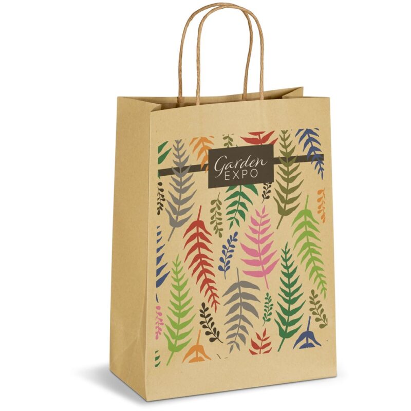 Altitude Ecological Digital Print Midi Paper Gift Bag 150gsm - Image 2