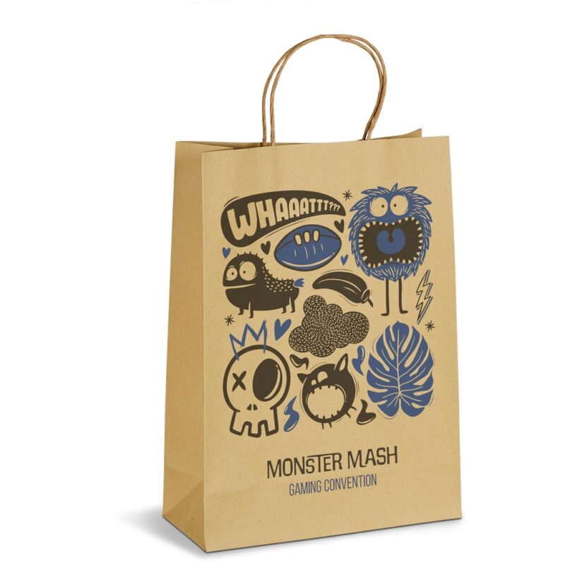 Altitude Ecological Digital Print Maxi Paper Gift Bag 150gsm - Image 4