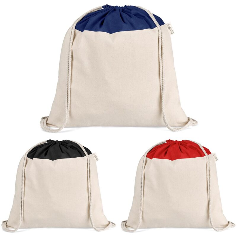 Kooshty Dominica Jumbo Cotton Drawstring Bag - Image 4