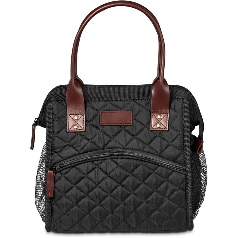 Kate Quilted 12-Can Lunch Cooler - Image 3