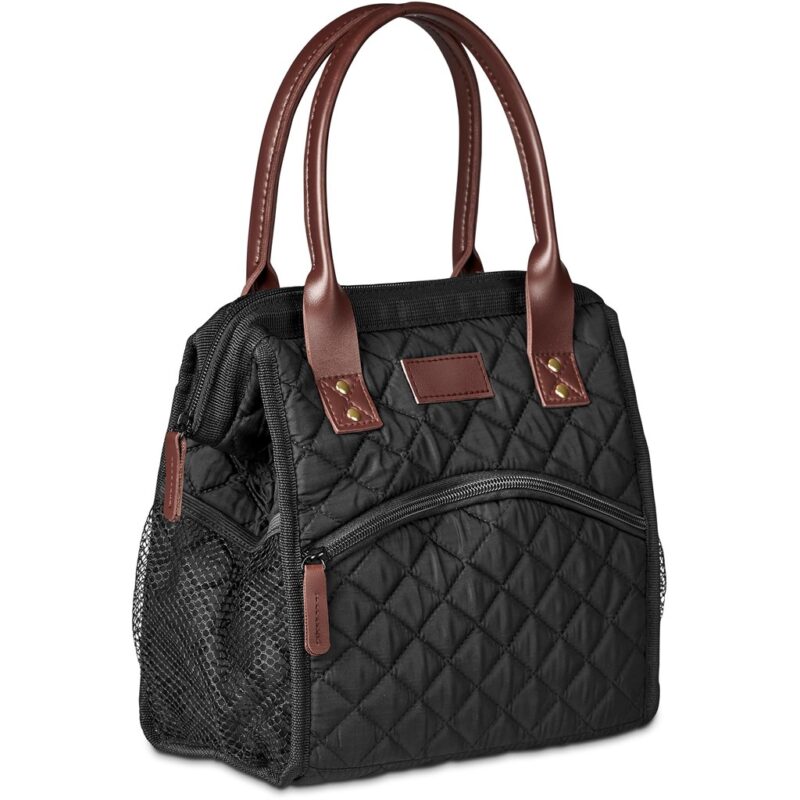 Kate Quilted 12-Can Lunch Cooler - Image 5