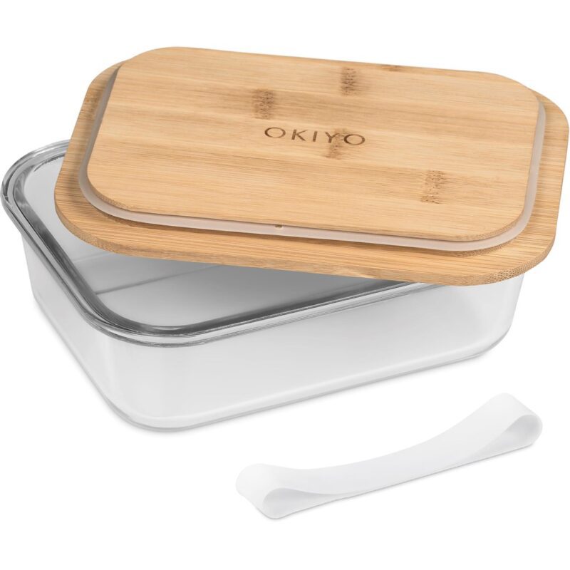 Okiyo Moshi Glass & Bamboo Lunch Box - Image 9