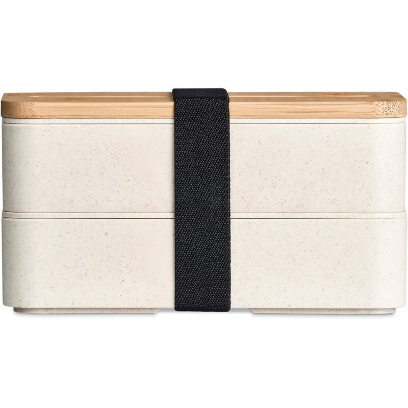 Okiyo Dura Wheat Straw & Bamboo Lunch Box Set - Image 2