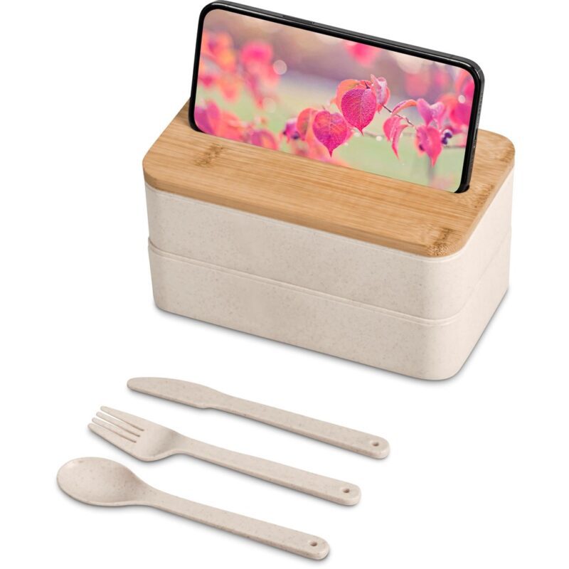 Okiyo Dura Wheat Straw & Bamboo Lunch Box Set - Image 17