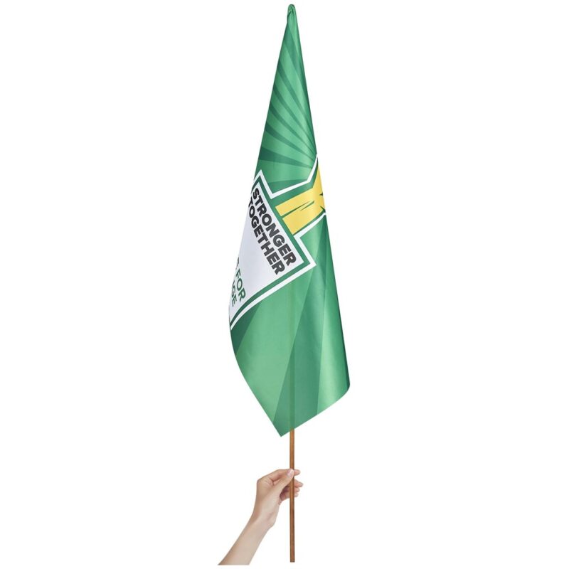 Champion Large Hand Flag 900mm x 600mm - Image 2