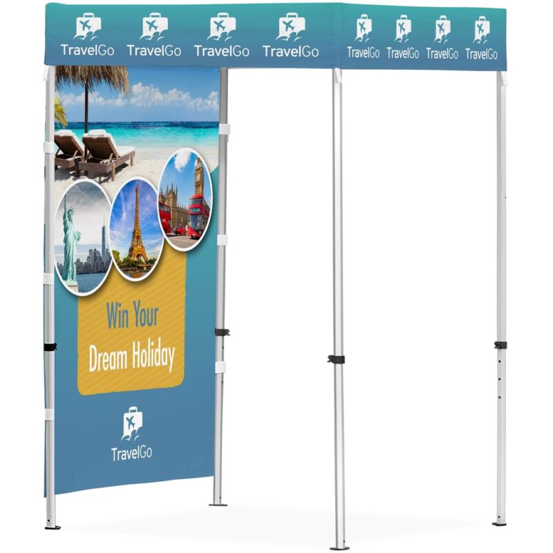 Ovation Sublimated Gazebo 1.5m X 1.5m - 1 Full-Wall Skin - Image 2