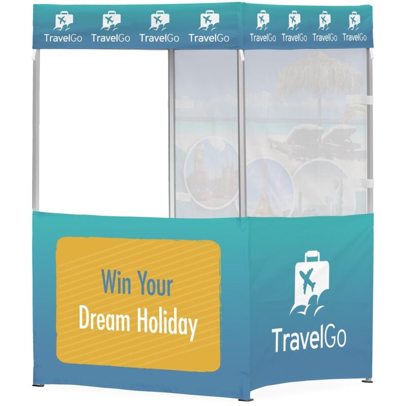 Ovation Sublimated Gazebo 1.5m X 1.5m - 2 Half-Wall Skins - 1 Full-Wall Skin - Image 19