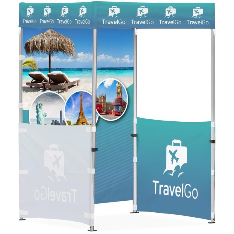 Ovation Sublimated Gazebo 1.5m X 1.5m - 2 Half-Wall Skins - 1 Full-Wall Skin - Image 21