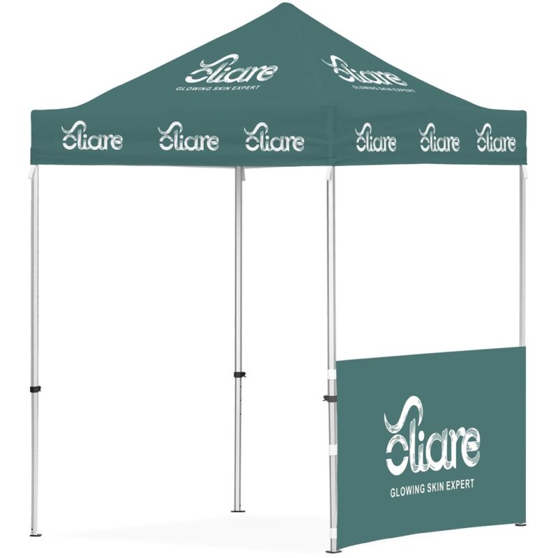 Ovation Sublimated Gazebo 2m X 2m - 1 Half-Wall Skin - Image 3