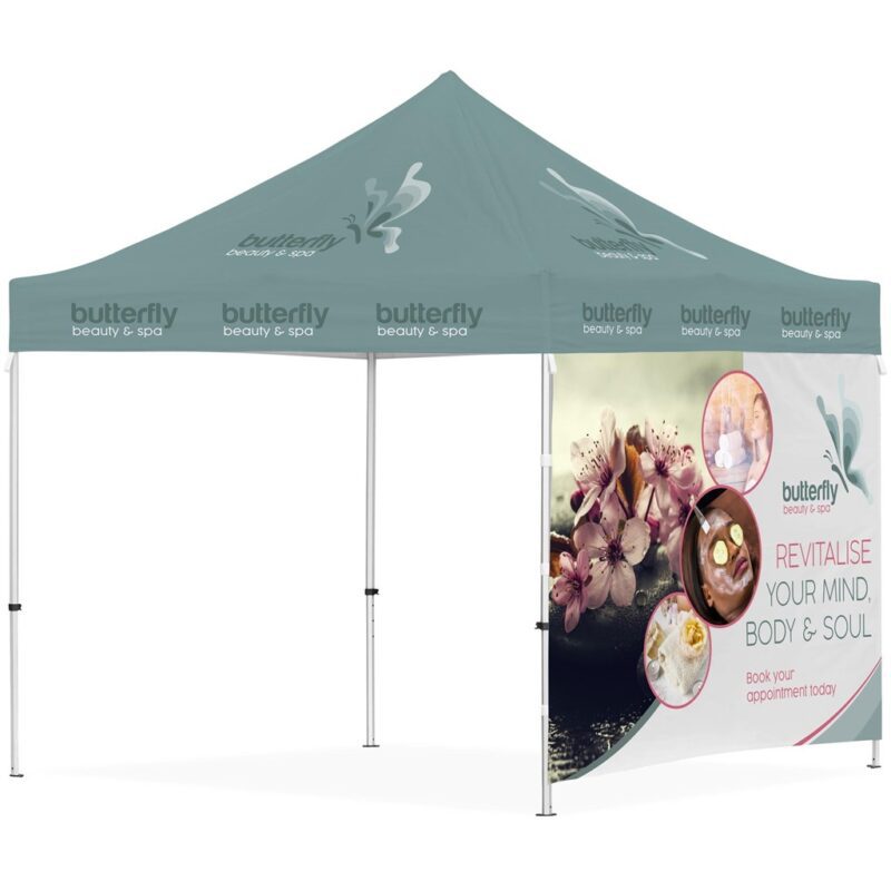 Ovation Sublimated Gazebo 3m X 3m - 1 Full-Wall Skin - Image 3