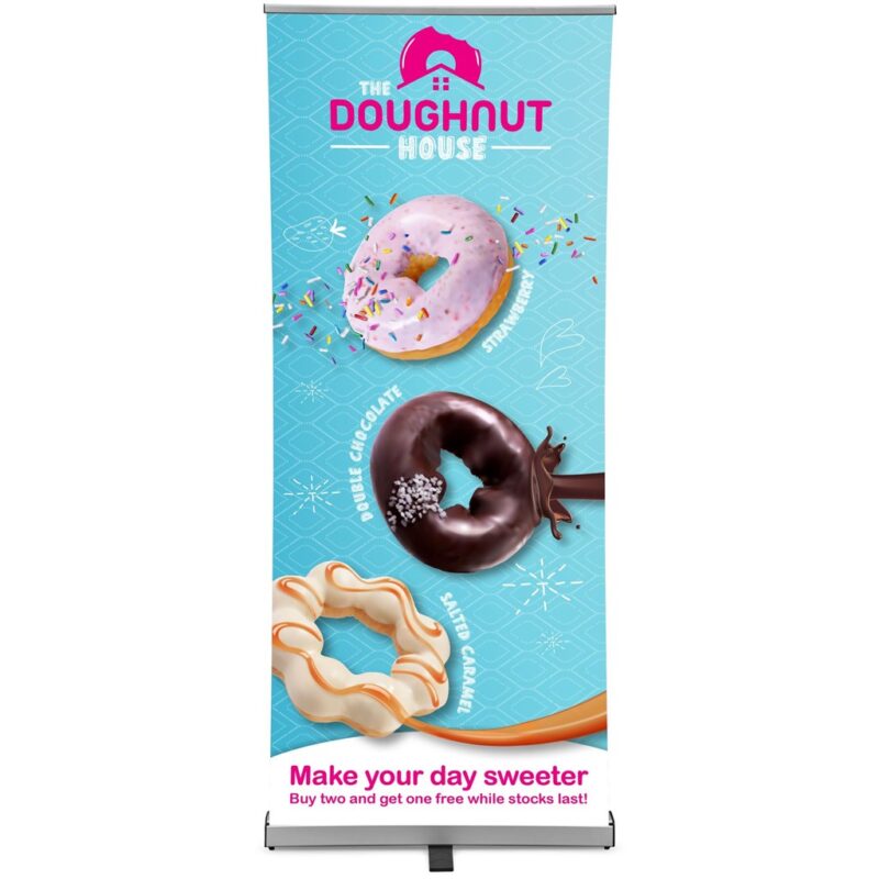 Champion Layflat Pull Up Banner D/Sided incl Kit - Image 2