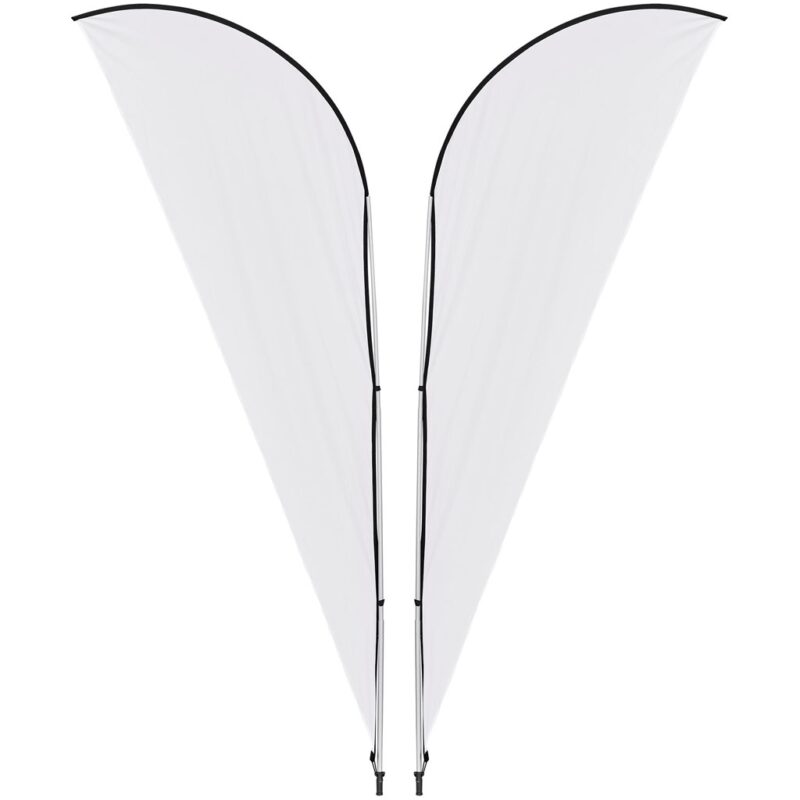 Legend 2M Sublimated Sharkfin Double-Sided Flying Banner - 1 complete unit - Image 10