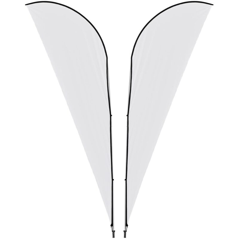 Legend 4M Sublimated Sharkfin Double-Sided Flying Banner - 1 complete unit - Image 10