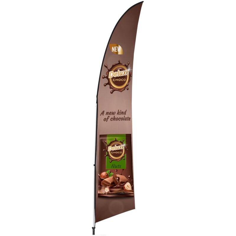 Legend 3m Arcfin Flying Banner (Set of 2) - Image 2