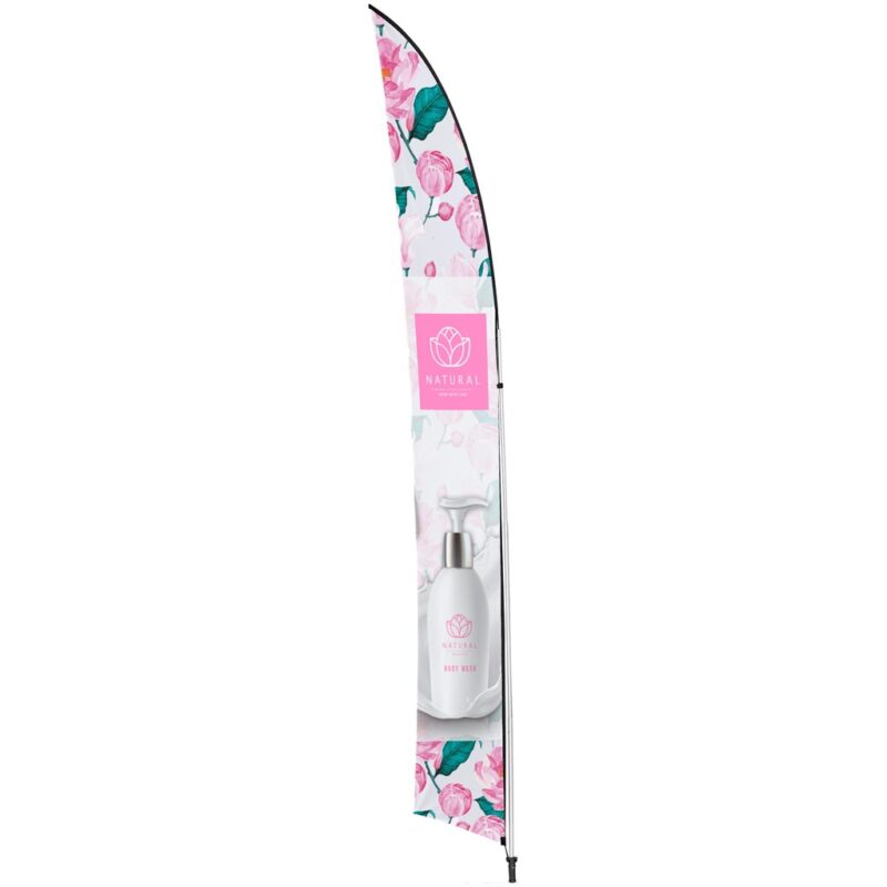 Legend 4M Sublimated Arcfin Double-Sided Flying Banner - 1 complete unit - Image 4