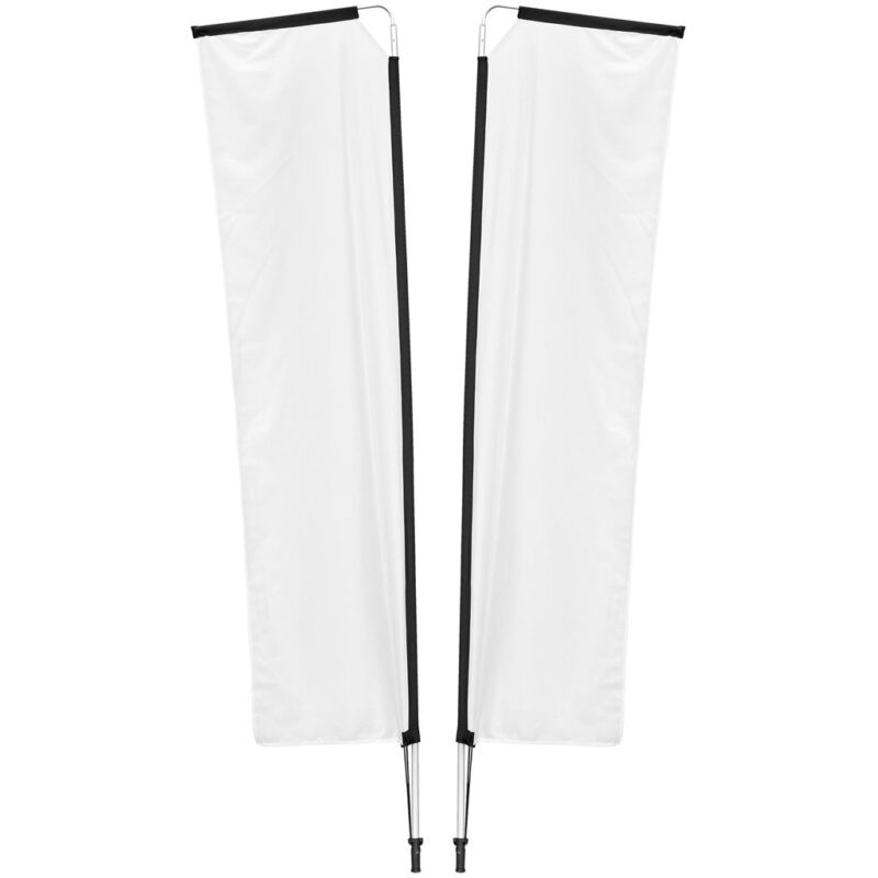 Legend 3M Sublimated Telescopic Double-Sided Flying Banner - 1 complete unit - Image 10