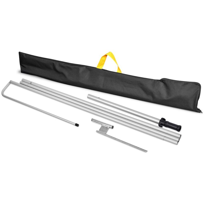 Legend 4M Sublimated Telescopic Double-Sided Flying Banner - 1 complete unit - Image 7