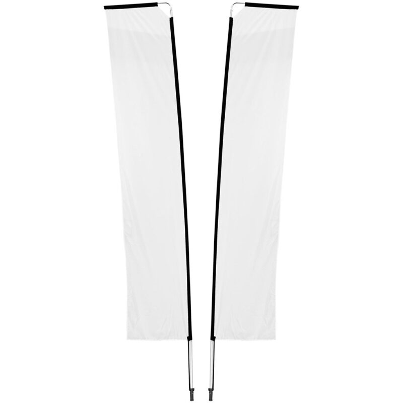 Legend 4M Sublimated Telescopic Double-Sided Flying Banner - 1 complete unit - Image 10