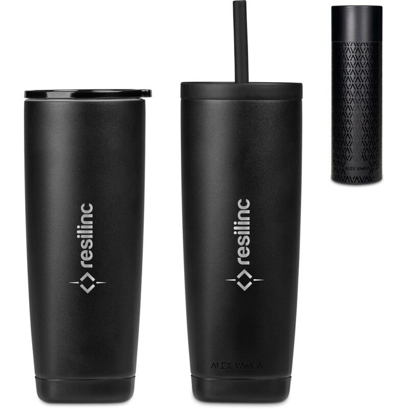 Alex Varga Aurelian Stainless Steel 2-in-1 Vacuum Tumbler & Straw - Image 14